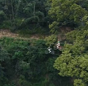 sky cycle manufacture sam zip line