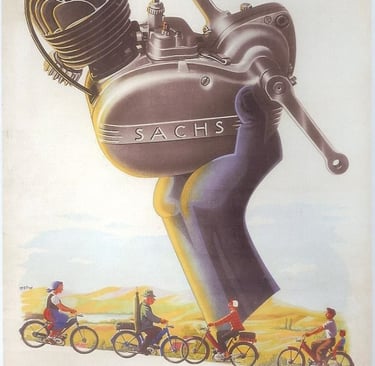 1955 Sachs Poster