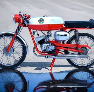 1970 Benelli Tipo G Sports Moped
