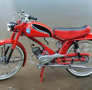 1960 NSU Vittoria Cavallino 49 cc sports moped