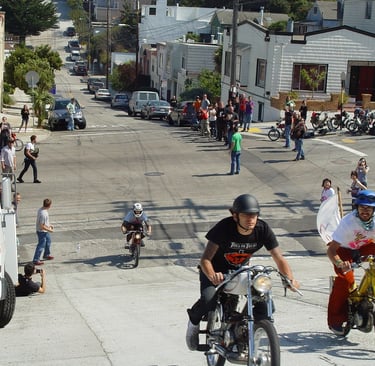 Moped Street Racing