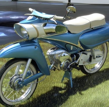 Victoria Moped