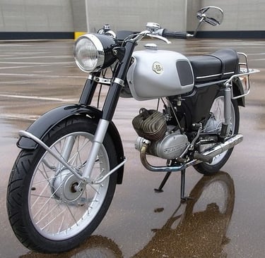 1970 Hercules Mark 3X Sports Moped