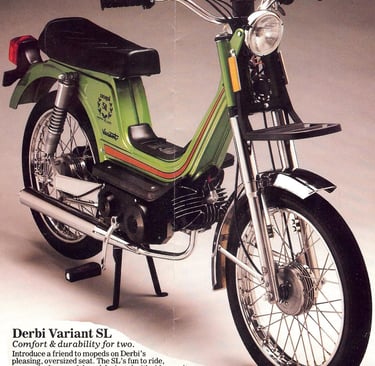derbi moped brochure