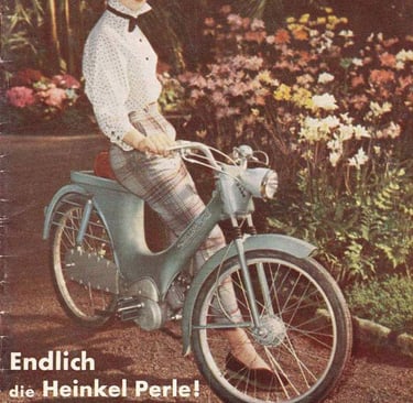 Heinkel Perle moped