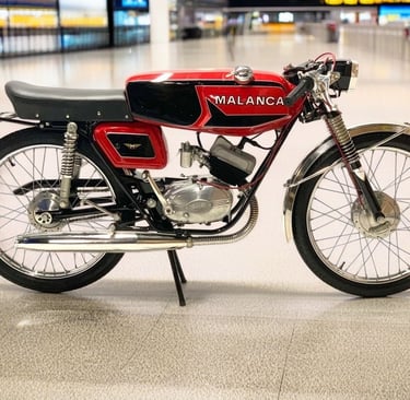 1970 Malanca Competition Moped