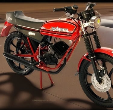 1980 Malanca GTTS 5V Sports moped