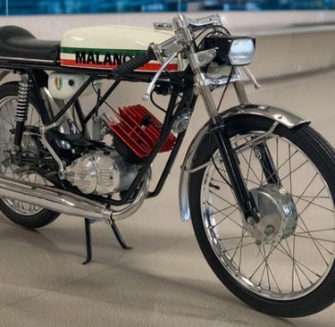 1972 Malanca Testarossa 49 cc sports moped