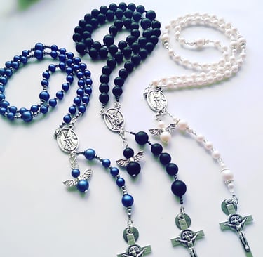 Vardinis rožančius – krikštynų dovana vaikui