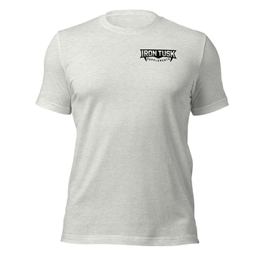 Iron Tusk Veteran-Owned Fitness Apparel – Black T-Shirt