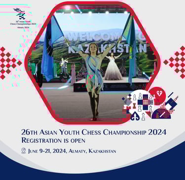 26th Asian Youth Chess Championships 2024. Kazakhstan Chess