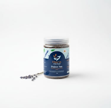 Dajiye tea - shaaxa dajiye ee horn herbal tea