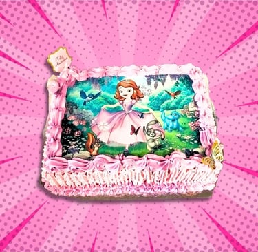bolos de sonho personalised Ana Filipe kid's birthday
