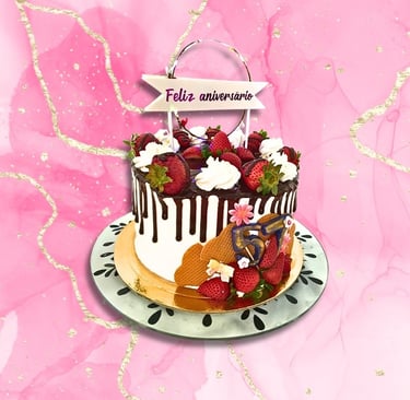 bolos de sonho personalised Ana Filipe adult birthday