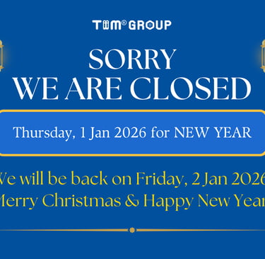 Thông báo lịch nghỉ Tết Dương Lịch 1/1/2026