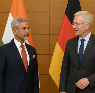 Jaishakar with Johann Wadephul 