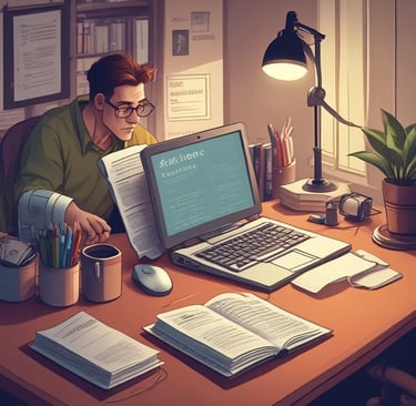 A building entrance with glass doors and windows, displaying various characters and signs in another language. Two orange traffic cones are placed near the entrance, and there is a blue address sign on the wall. The reflection of cars and street scenes is visible in the glass.