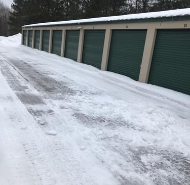 Self Storage Units, Hurley, WI - Winter
