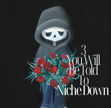 a skeleton in a hoodie with a skeleton in the background