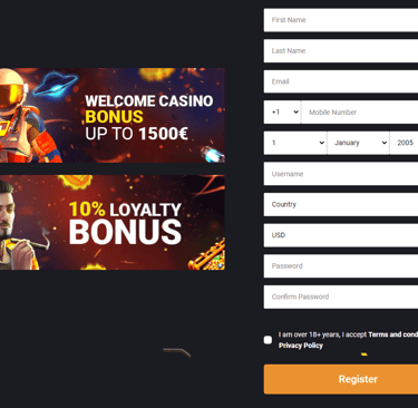 Freshbet casino log in