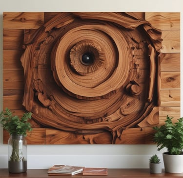 Sleek maple wood panel with subtle grain patterns and a smooth, light finish.