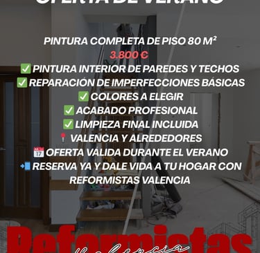 OFERTA DE VERANO PINTURA DE PISO 80