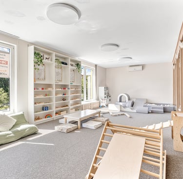 montessori žaidimų kambarys