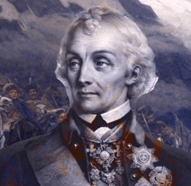 A.V. Suvorov, feldmareșalul rus neînvins vreodată.