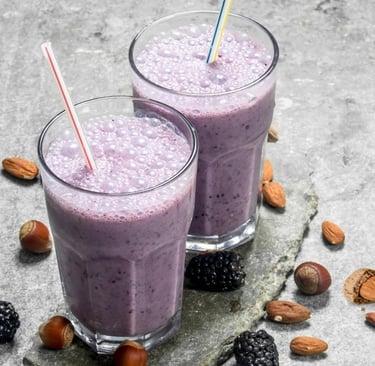 almond berry smoothie recipe