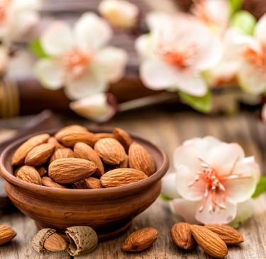 almonds nuts nutritional facts