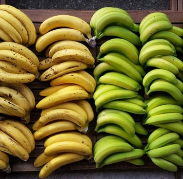 Types of bananas