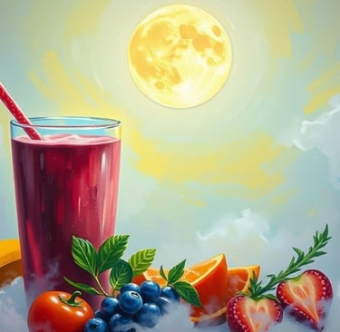 Lunar Glow Smoothie for Wolf Moon 2025