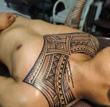 carl cocker polynesian tattoo artist design brisbane melbourne sydney perth australia 