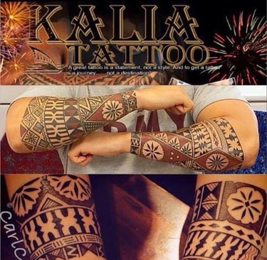 Fijian tattoo Polynesian forearm tattoo Gold Coast Australia  