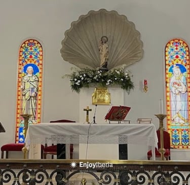 Church of San Caralampio and the Virgin del Carmen - shell church
