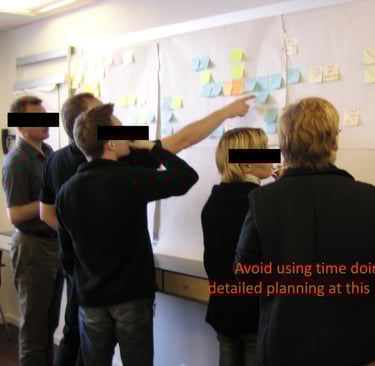 Roadmapping at a rapid analysis workshop