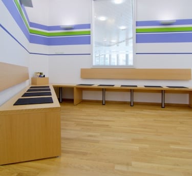 Orthopädische Praxis Dr. Schonert, Wartezimmer