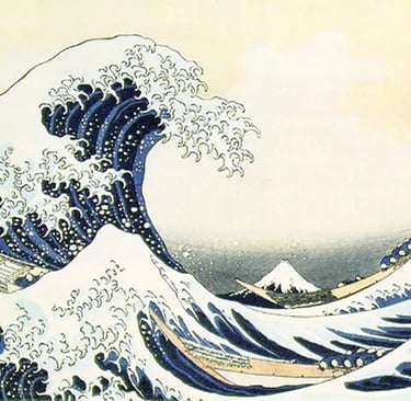 Hokusai | © Cookingwiththehamster