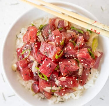 Ahi poke | © Cookingwiththehamster
