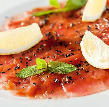 Carpaccio di tonno | © Cookingwiththehamster