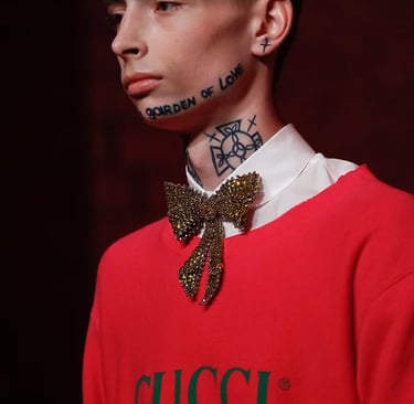Gucci Spring 2017 | © Cookingwiththehamster