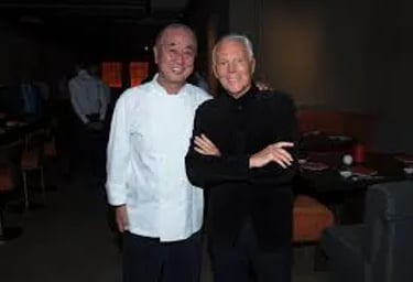 Nobu e Armani | © Cookingwiththehamster