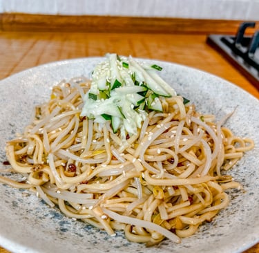 Noodles freddi piccanti del Sichuan | © Cookingwiththehamster