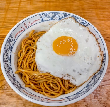 Scallion oil noodles | © Cookingwiththehamster