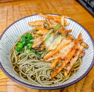 Kakiage soba | © Cookingwiththehamster