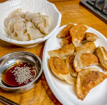 Mandu - ravioli coreani vegani | © Cookingwiththehamster