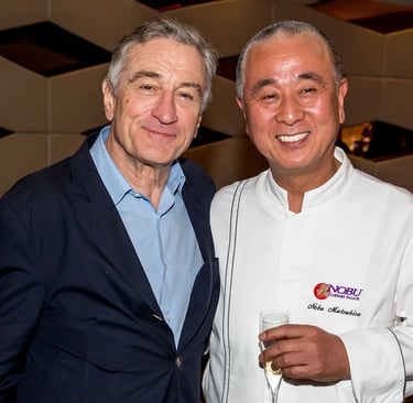 Nobu e De Niro | © Cookingwiththehamster