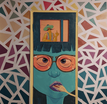 ציור קיר במשרד