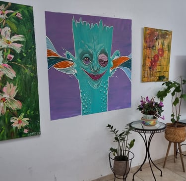 אומנות קיר לבית