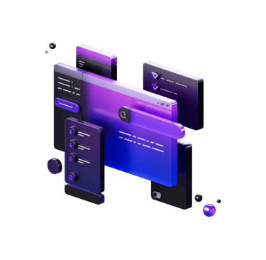 uma capa de telefone roxa e preta com fundo roxo e branco